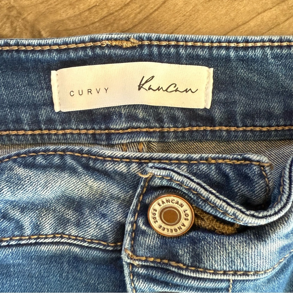 Kancan Curvy skinny denim jeans size 13/30 - Picture 8 of 12